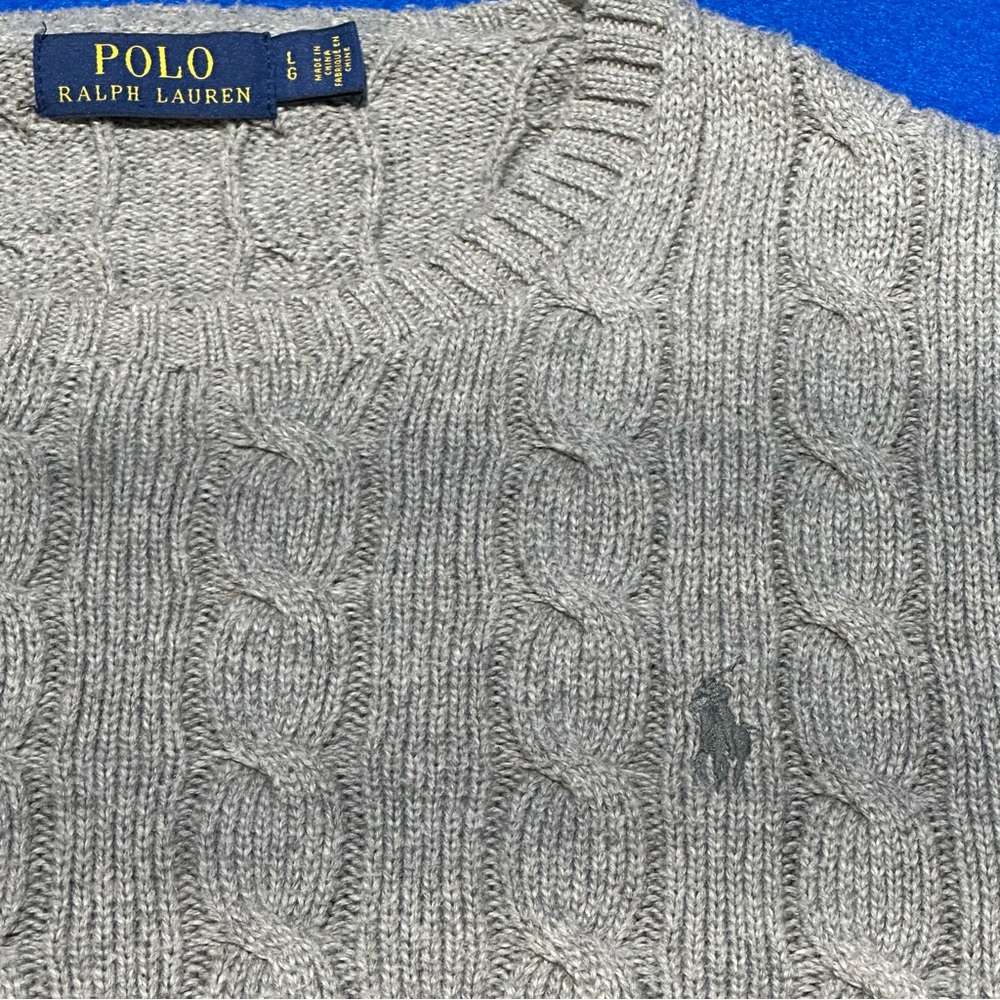 Polo by Ralph Lauren Cable Knit Sweater - Men’s Large